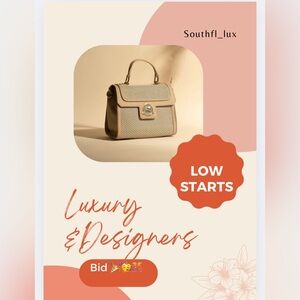 LOW STARTS‼️LIKE THIS LISTING TO BE NOTIFIED WHEN I DO MY LOW STARTS🥳🎉🎊